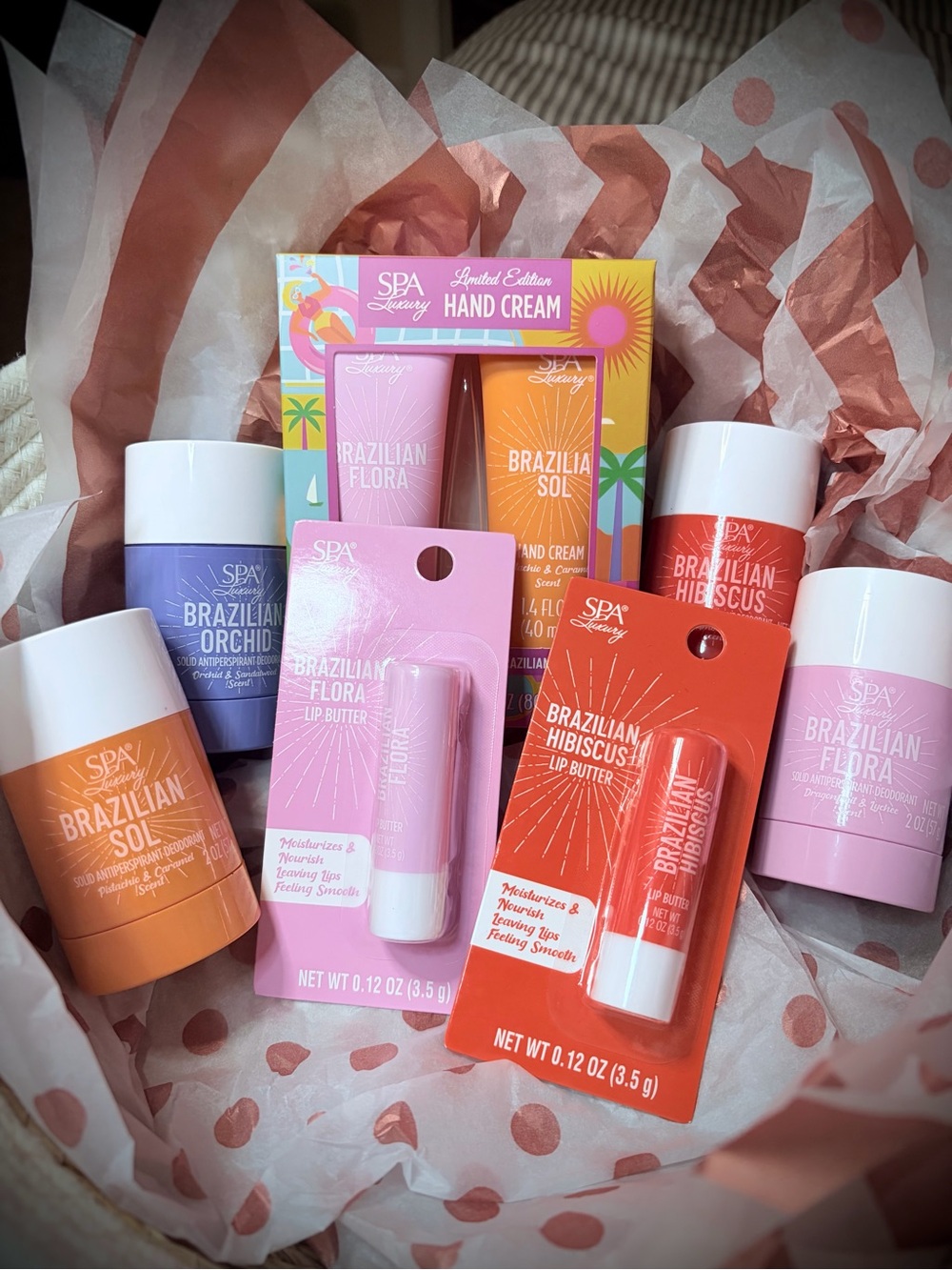 Brazilian Inspired Body Care Gift Set | 8 Pc + Surprise